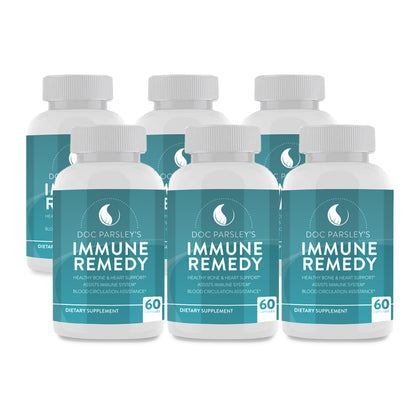 6 Immune Remedy Bottles 50% Off - Black Friday Sale