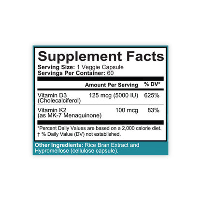 Immune Remedy: Vitamin D3 + K2