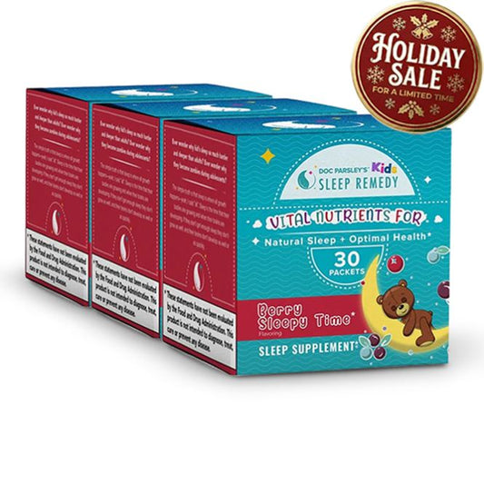 3 Sleep Remedy Kids - Holiday  Sale