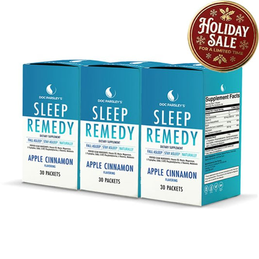 3 Boxes Sleep Remedy: Apple Cinnamon Nightcap - Holiday Sale