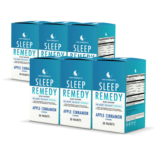 6 Boxes Sleep Remedy: Apple Cinnamon Nightcap 50% Off - Black Friday Sale