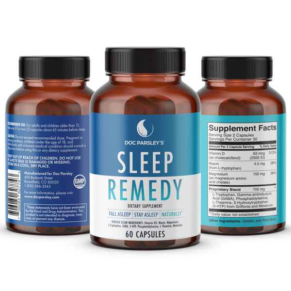 Sleep Remedy: Capsules
